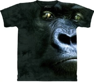Silverback portrait Gorilla silverback t-shirt