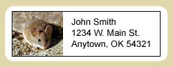 Mouse address labels