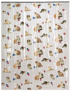 Cat Shower Curtains