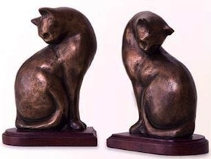 Cat Bookends Cat Bookends pair of two