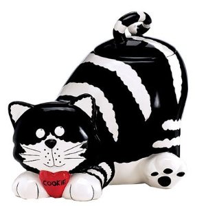 Cat cookie jar Chester the Cat cookie jar