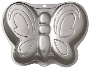 Wilton Butterfly cake pan Butterfly shaped cake pan