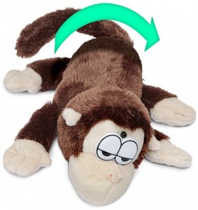 Electronic Rolling Laughing Monkey