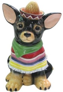 Chihuahua Cookie 12 Inch Jar
