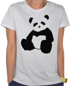 Cute panda t-shirt
