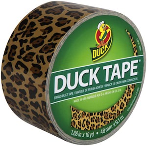 Spotted Leopard Print Duct Tape