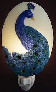 Peacock Night Light